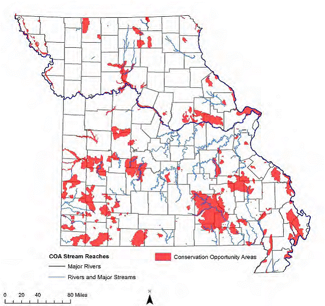 Missouris 2015 Conservation Opportunity Areas